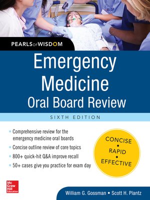 cover image of Emergency Medicine Oral Board Review